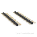 3.0mm 피치 핀 헤더 커넥터 단일 행선 직선 SQ0.64mm H : 2.0mm 1*20p